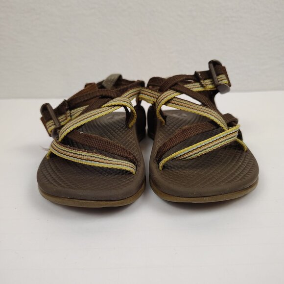 Chaco Brown Outdoor Hiking Active Sandals Little Kids sz 10 - Picture 3 of 10